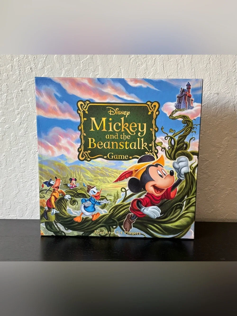 New Sealed Exclusive Retired Disney Mickey and The Beanstalk Kids Board Game
